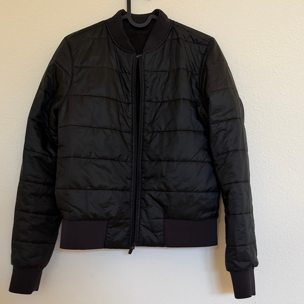 lululemon athletica reversible Black Puffer Jacket